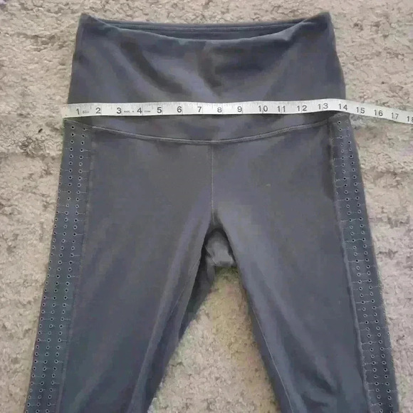 PrAna Womens Gray Faro High Rise 7/8 Legging In Chalkboard M - Picture 10 of 12